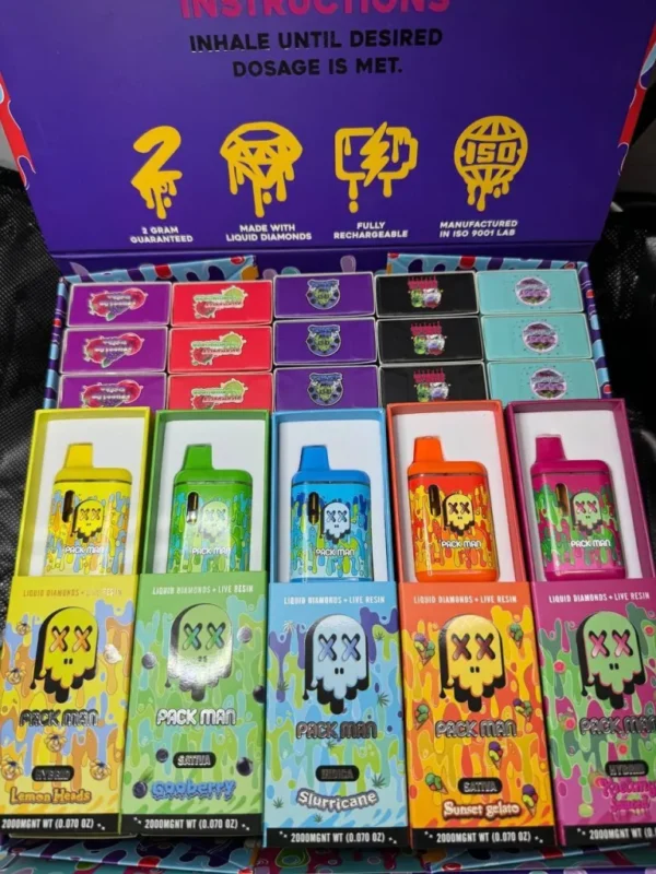 Buy PackMan Live Resins 2g Disposables